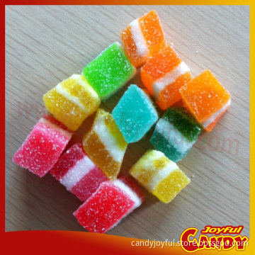 Multi-color Cubic Gummy Candy